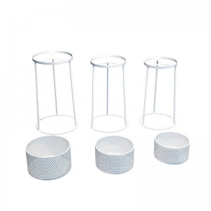 Contemporary Plant Holder Round Decorative Flower Planter Outdoor Plant Stand