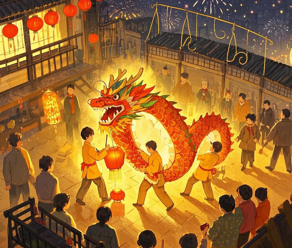 Chinese Dragon Dance