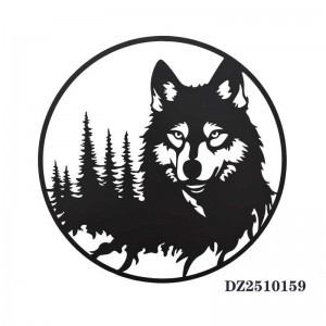 Metal Animal Shape Wall Decoration