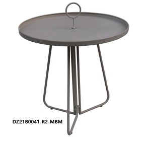 Modern Metal Simple Style Weather Resistant Indoor Side Table