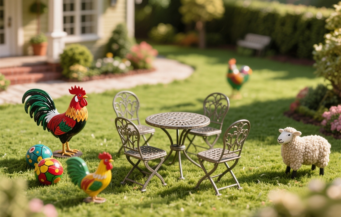 Animal Garden Statues decor