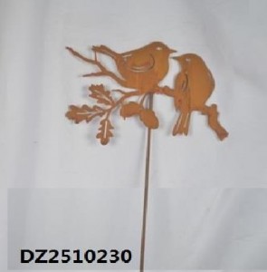 Modern Metal Rustic Color Simple Style Animal Shape Stakes