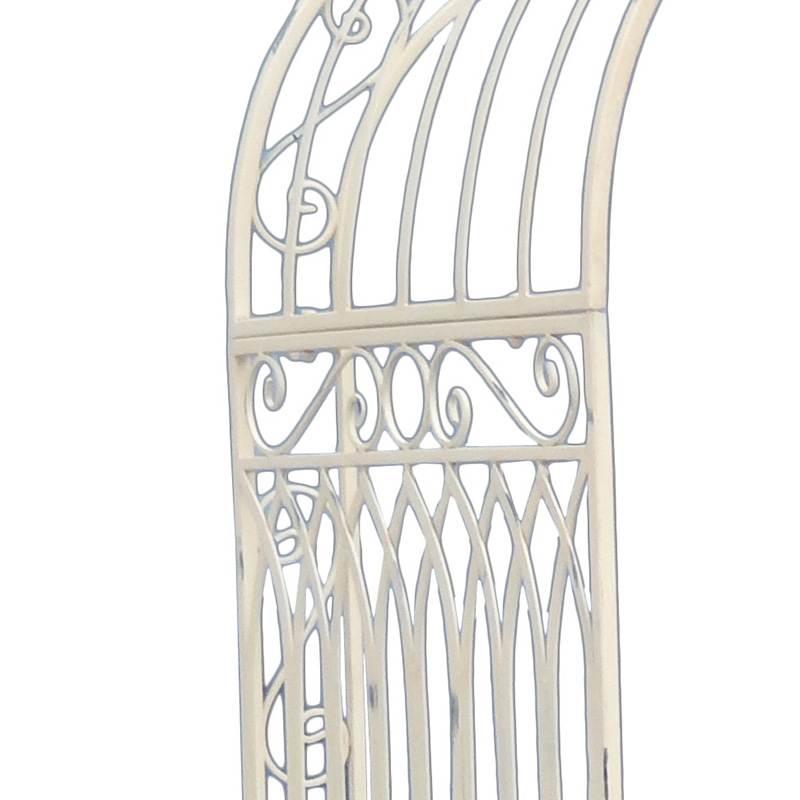 Top Suppliers Outdoor Herb Garden Planters - Outdoor Rustic Gothic Garden Arch with Seat Garden Arbour for Climbing Plant – DECOR detail pictures