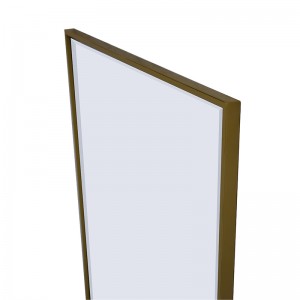 Modern Rectangular Wall Mirror Beveled for Bedroom Washroom Porch