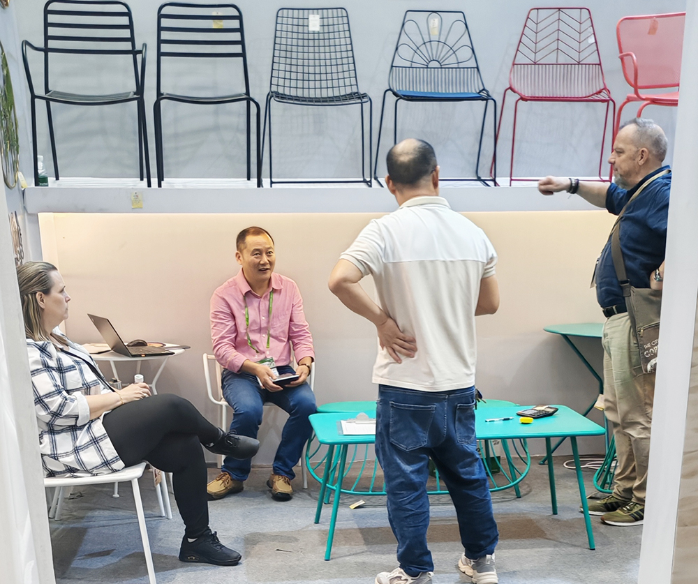 Meeting with customer