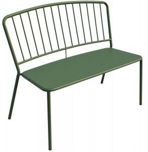 Modern Metal Simple Style Weather Resistant Garden Bench