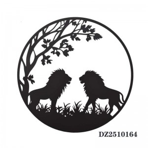 Metal Animal Shape Wall Decoration