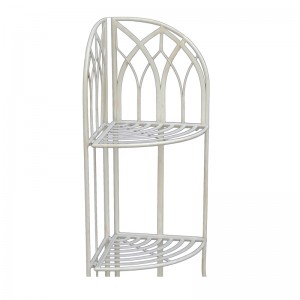 Metal Shelf Storage Standing Display Shelf for Home Decor 4-Tier Plant Shelf for Indoor