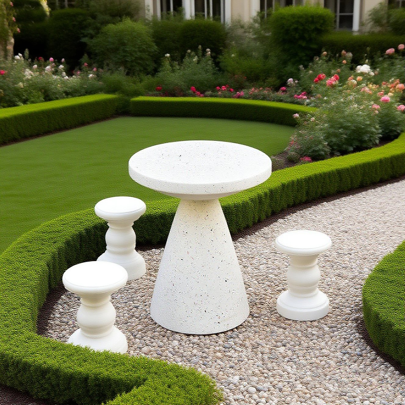 A MGO Outdoor Coversation Table Set