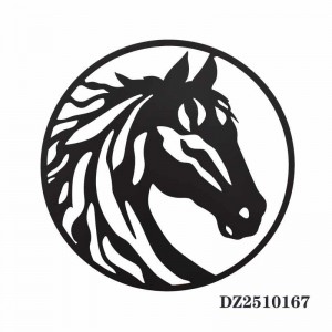 Metal Animal Shape Wall Decoration