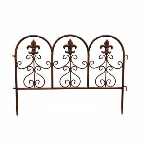 Stylish Metal Garden Fence