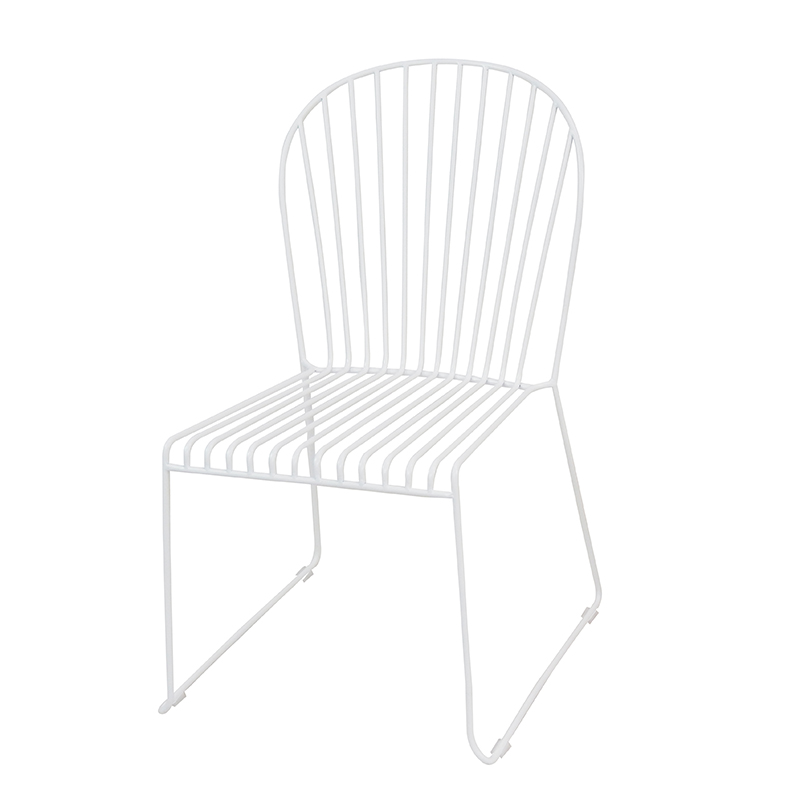 Manufactur standard Wrought Iron Plant Stands Outdoor - 3-Piece Modern Table and Chair Bistro Set with solid tabletop for Garden courtyard and Balcony  – DECOR