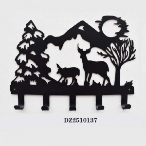 Metal Animal Wall Hanging Hooks