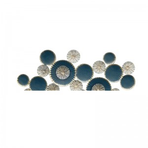 Metal Wall Art Decor Retro Wall Sculpture Hanging for Bedroom Home Wall Decor Ideal Gift