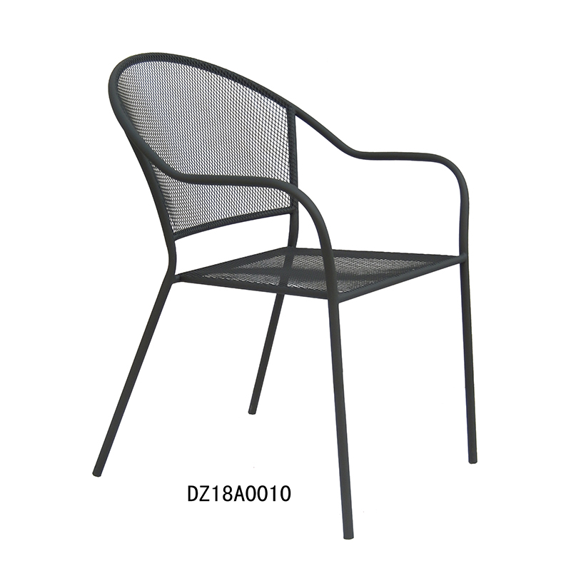 Wholesale Price Outdoor Plant Stand - Mesh Outdoor Tub Chair Stackable Dining Chair for Garden Patio and Beach  – DECOR Featured Image