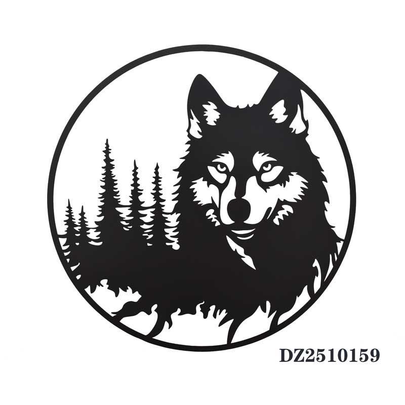 Metal Animal Shape Wall Decoration