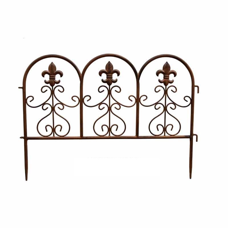 Stylish Metal Garden Fence