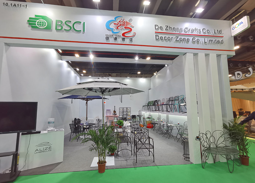 Outdoor furniture at CIFF