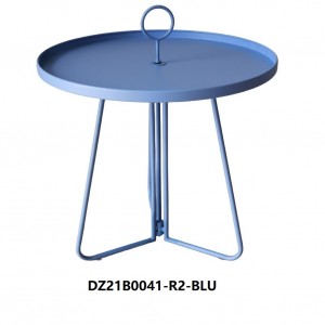 Modern Metal Simple Style Weather Resistant Indoor Side Table