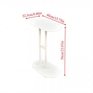 Decor Zone Modern End Table Sofa Side Table For Living-room Bedroom and Home Office